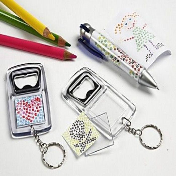Sleutelring met Flessenopener & Promo balpen