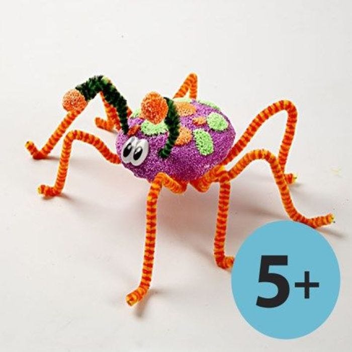 Gigantische insecten van Foam Clay