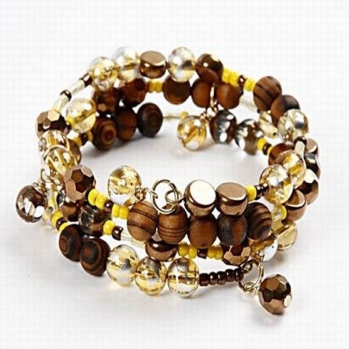 Memory wire armband