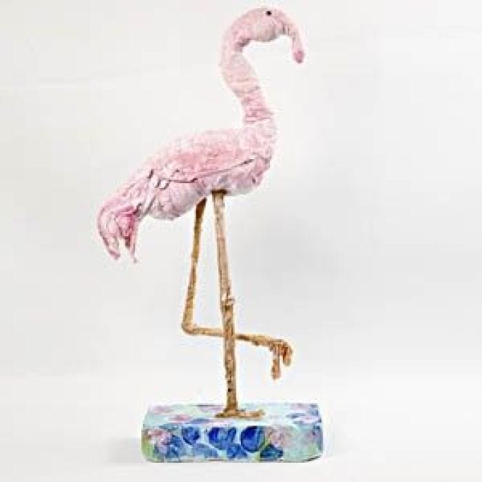 Roze flamingo