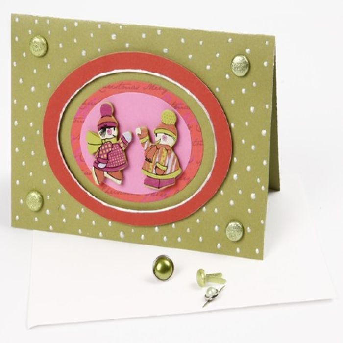 Kaart gedecoreerd met de Pearl Pen