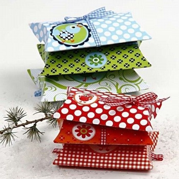 Cadeaudoosjes met Vivi Gade papier