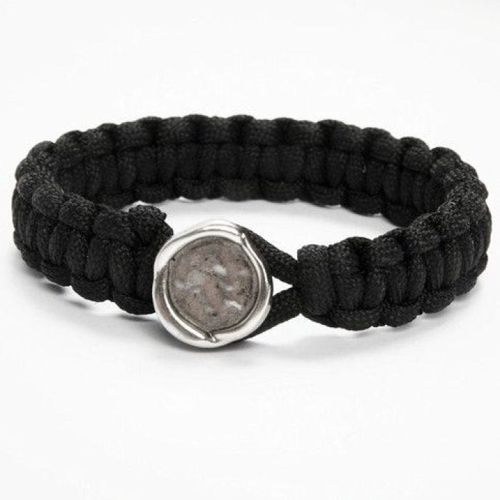 Gevlochten armband van 4mm koord