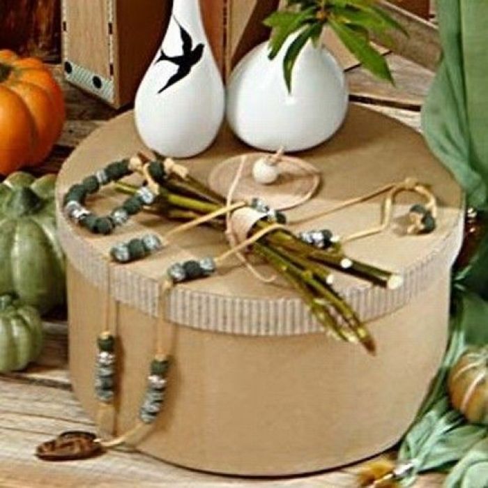 Rustiek papier-mâché