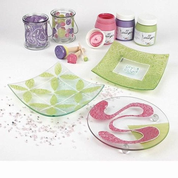 Glas decoratie