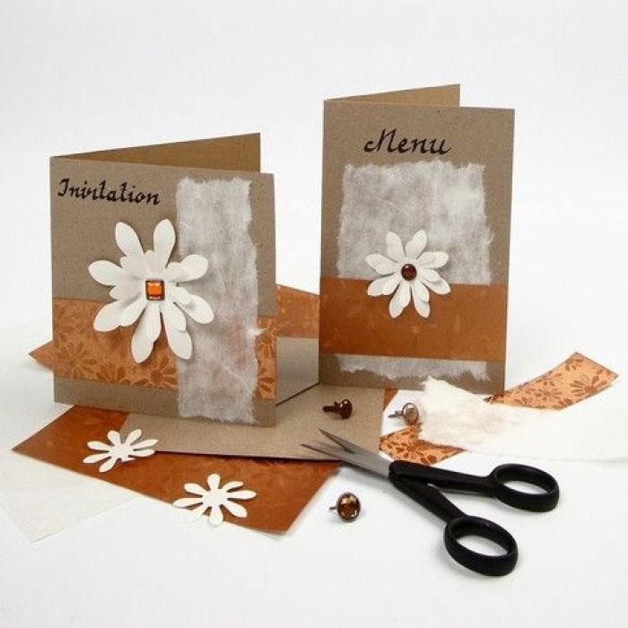 Kaarten met Paper Concept