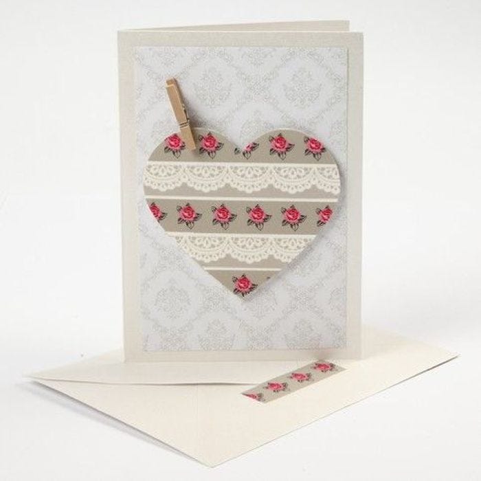 Kaart met Masking Tape