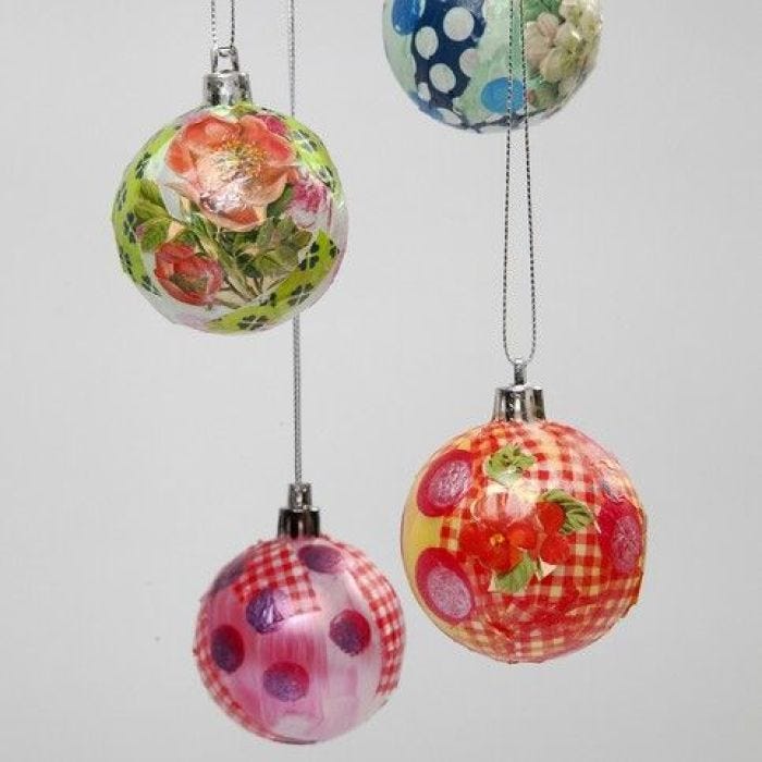 Plastic Kerstballen