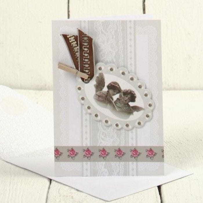 Een Vivi Gade Design Vintage Wenskaart