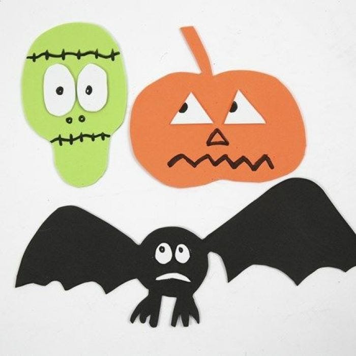 Magnetische Halloween decoraties van Eva Foam