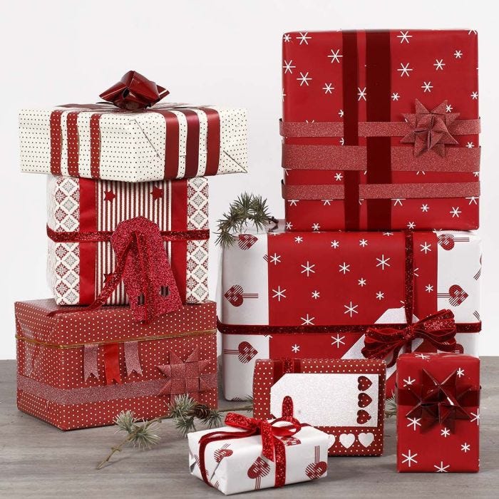 Rood en Wit voor geschenken en decoraties