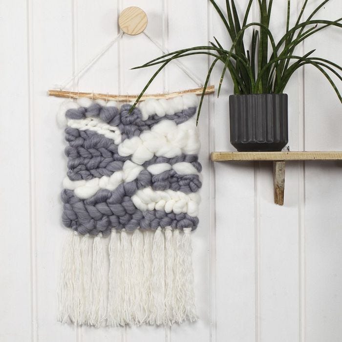 Muurdecoratie met tassels