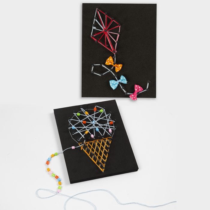 3D afbeeldingen met String Art