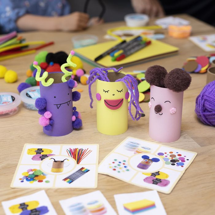 Speel knutselbingo met het hele gezin