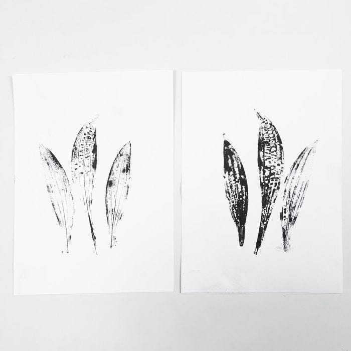 Zo maakt u gelprints met natuurlijke dessins