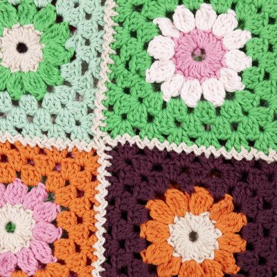 Zo haakt u granny squares met zigzaghaaktechniek