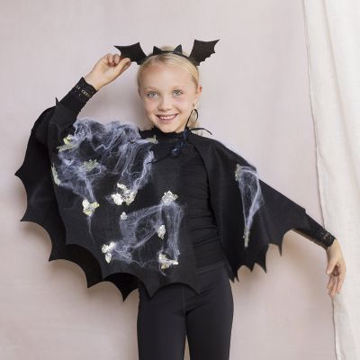 Schattig vleermuiskostuum voor Halloween