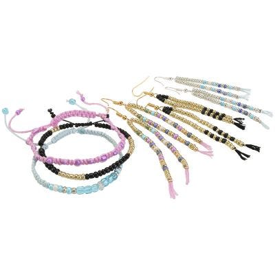 Elegante sieraden met rocailles