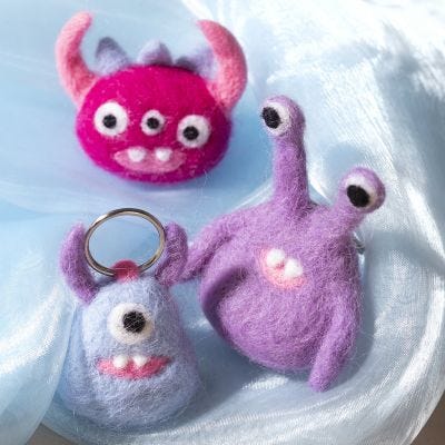 Monsters van naaldvilt