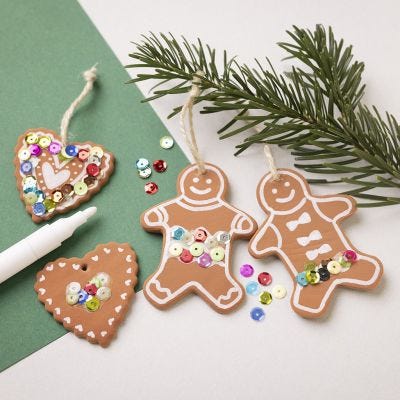Kersttaarten van Silk Clay®