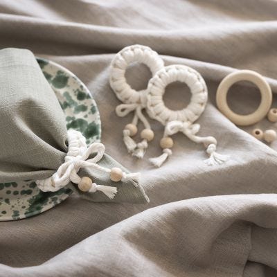 Macramé servetringen