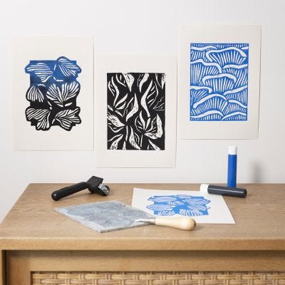 Starter hobbyset: Leer hoe u blokprints maakt