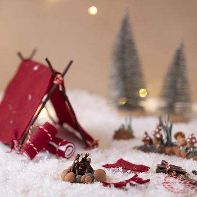 De kabouter gaat kamperen