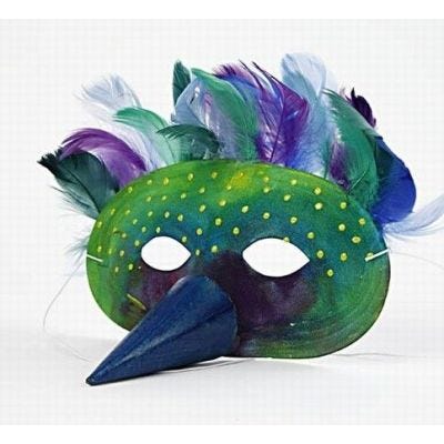 Masker voor de Koning van de vogels