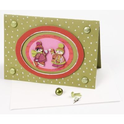 Kaart gedecoreerd met de Pearl Pen