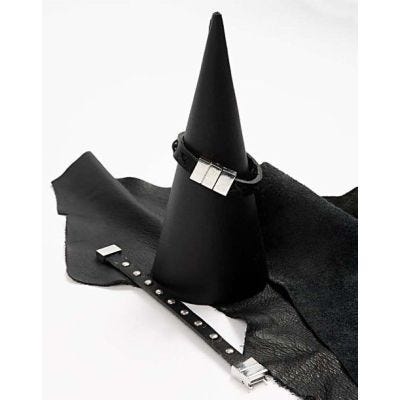 Dikke leren armbanden
