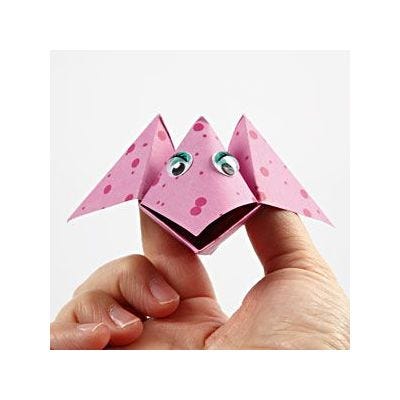 Vogel van origami papier