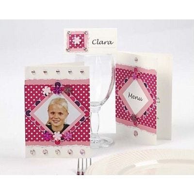 Roze Color Bar kaarten