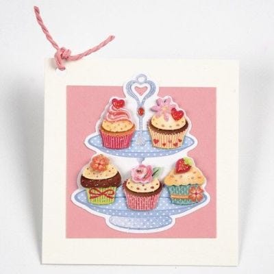 3D Cup Cake standaard
