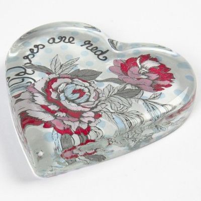 Pressepapier van glas