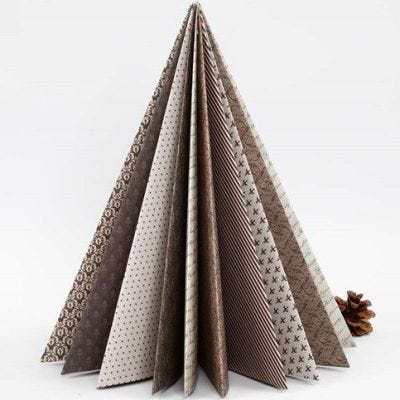 Een gevouwen kerstboom van Vivi Gade Design papier