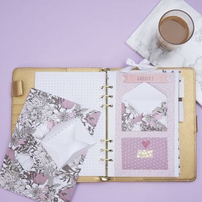 Envelop voor bullet journal of planner