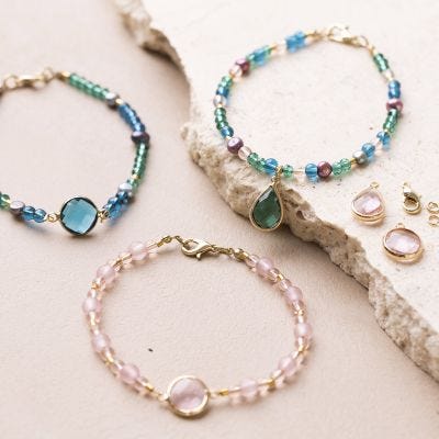Armband met zoetwaterparels