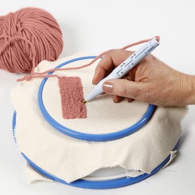 Hoe gebruik je een punch needle (punchnaald)?