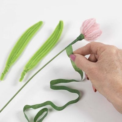 Zo gebruik je floral tape