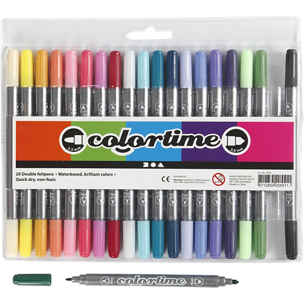 Colortime Dubbelstift
