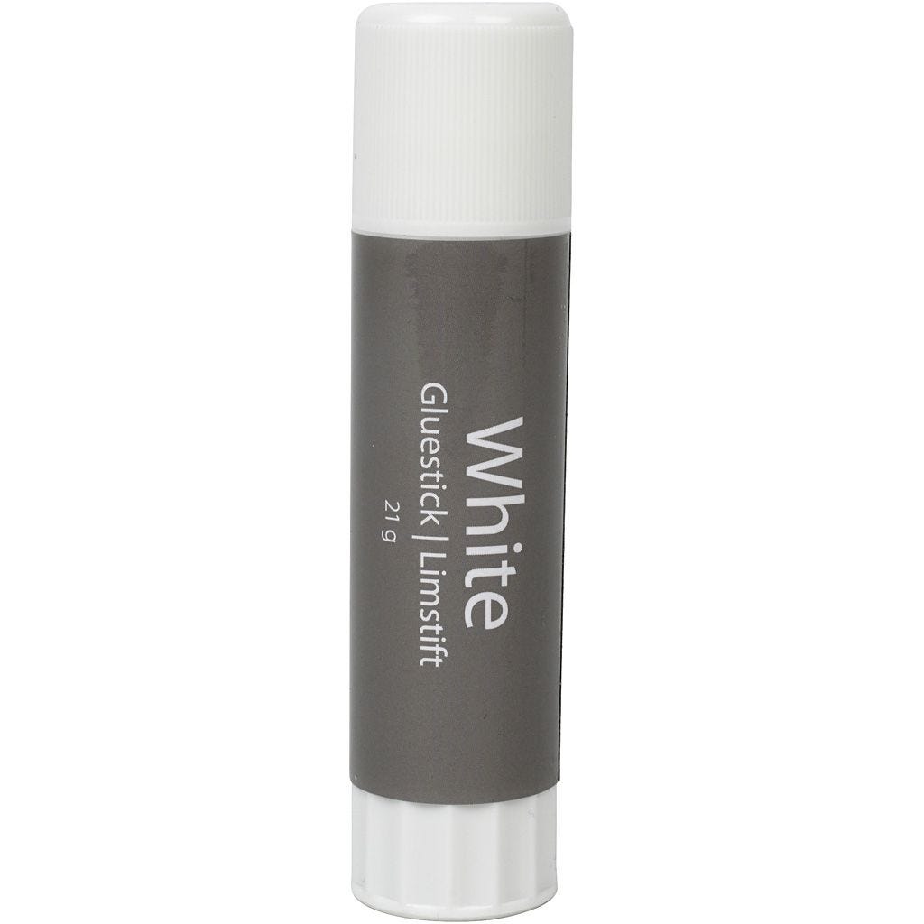 Witte lijmstift