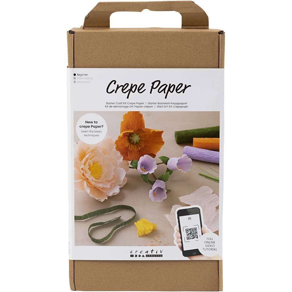 Starter Hobbyset Crêpepapier