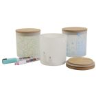 Decoratieve voorraadpotten met prachtige designs