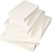 Aquarelpapier, A3,A4,A5, 200+300 gr, wit, 6x100 vel/ 1 doos