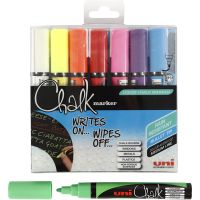 Chalk Marker, lijndikte 1,8-2,5 mm, 8 stuk/ 1 doos