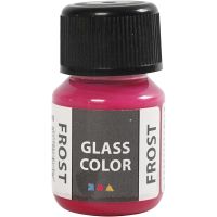 Glass Color Frost, rood, 30 ml/ 1 fles