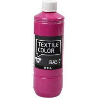 Textile Color, roze, 500 ml/ 1 fles