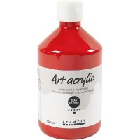 Pigment Art School, transparant, cadmium red, 500 ml/ 1 fles