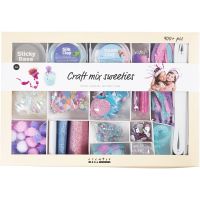 Creatieve box, Snoepjes, pastelkleuren, 1 doos