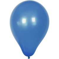 Ballonnen, rond, d 23 cm, donkerblauw, 10 stuk/ 1 doos